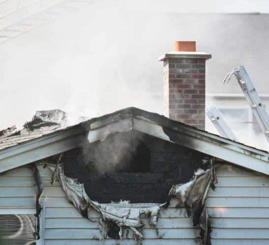 Overheated dryer vent duct posing a hidden fire risk